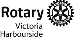 Rotary Club of Victoria-Harbourside Logo JPG Black